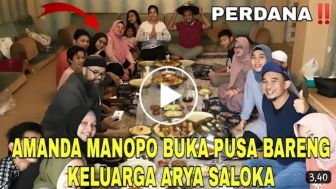 Cek Fakta: Heboh! Live Amanda Manopo Buka Puasa Bareng Keluarga Besar Arya Saloka di Bali, Benarkah?