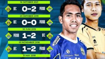 Persib Bandung Bakal Menjamu Bhayangkara FC, Begini History Pertemuan Kedua Klub!