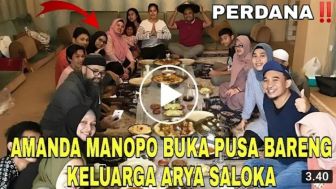 CEK FAKTA: Perdana! Amanda Manopo Buka Puasa Bareng Keluarga Arya Saloka di Bali?