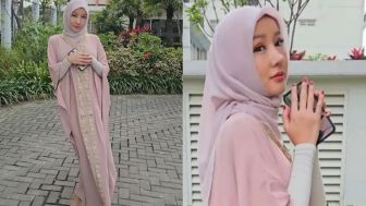 Kocak! Lucinta Luna Unggah Foto Berhijab Edisi Ramadhan, Netizen Gaduh: Malaikat pun Bingung Mencatat