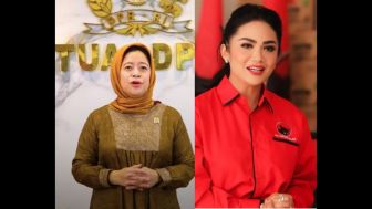 Dilarang Jokowi, Puan Maharani Malah Bukber Sama Krisdayanti di Acara Ulang Tahun: 'Kami Sederhana'