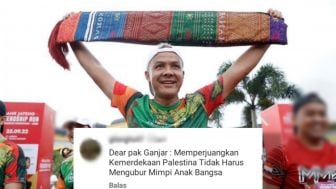 Dear Ganjar Pranowo, Ini Kata Warganet; Perjuangkan Kemerdekaan Palestina, Tak Harus Kubur Mimpi Anak Bangsa