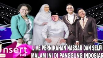 Cek Fakta: Live Pernikahan Nassar Sungkar dan Selfi Yama Secara Terbuka Dipanggung indosiar?