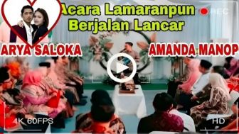 Cek Fakta: Mimpi Arya Saloka Menikahi Amanda Manopo Segera Terwujud, Acara Lamaran Sudah Berlangsung