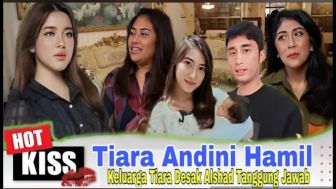 CEK FAKTA: Tiara Andini Hamil 2 Bulan dan Desak Keluarga Alshad Ahmad Tanggung Jawab?