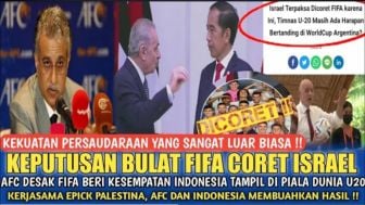 CEK FAKTA: Keputusan Bulat FIFA Coret Israel, AFC Dukung Indonesia Tampil di Piala Dunia U-20?