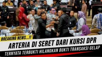 CEK FAKTA: Arteria Dahlan Diseret dari Kursi DPR Ramai-Ramai, Terbukti Hilangkan Bukti Transaksi Gelap?