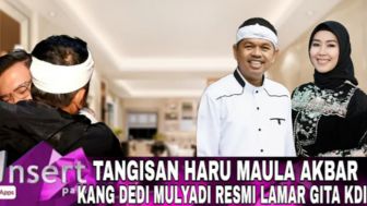 Cek Fakta: Hari Ini, Tangisan Haru Maula Akbar Hadiri Lamaran Dedi Mulyadi dan Gita KDI, Benarkah?