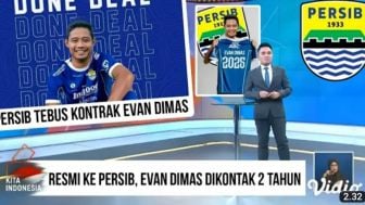 CEK FAKTA: Dikontrak 2 Musim, Persib Tebus Evan Dimas dari Arema, Benarkah?