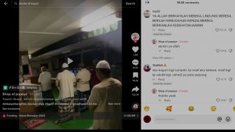 Viral, Video Tarawih Di Kapal Sambil Mempertahankan Gaya Gravitasi Bumi