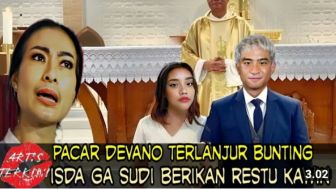 CEK FAKTA: Pacaran Sampai Hamil, Iis Dahlia Tak Sudi Restui Pernikahan Devano Danendra di Gereja, Benarkah?