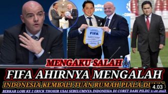 CEK FAKTA: Akhirnya Mengalah! Berkat Erick Thohir FIFA Putuskan Indonesia jadi Tuan Rumah Piala Dunia U17?