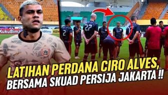 Cek Fakta: Latihan Perdana, Pemain Persib Bandung Ciro Alves Resmi ke Persija Jakarta