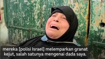 Cerita Sedih Lansia Palestina Diserang Polisi Israel saat Baca Al-Quran: 'Kena Dada Saya'