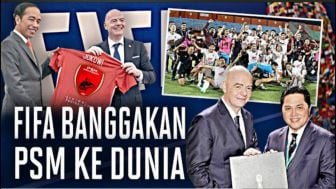 CEK FAKTA: FIFA Banggakan PSM Makassar ke Dunia, Benarkah?