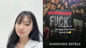 Diduga Hina Klub Persib Bandung, Warganet Ingatkan Erika Putri Agar Tak Provokatif