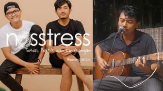 Nosstress Bali Apresiasi Lagu Tabir Kelam Ciptaan Made Mawut