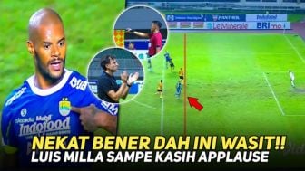 Cek Fakta: Terbongkar Persib Dicurangi! Lihat Bagaimana Reaksi Luis Milla Lihat Gol David da Silva yang Dianulir Wasit!