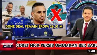 CEK FAKTA: Dikalahkan Persita 4-0, Nick Kuipers Langung Dicoret, Persib Bandung Gercep Kenalkan Bek Asing Kelas Eropa