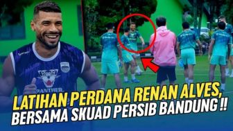 CEK FAKTA: Latihan Perdana, Renan Alves Resmi ke Persib Bandung, Benarkah?