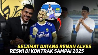 CEK FAKTA: Welcome Renan Alves di Persib Bandung, Langsung Dikontrak sampai 2025, Benarkah?