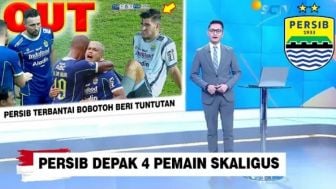 CEK FAKTA: Bermain Buruk, Persib Bandung Depak 4 Pemain dari Skuad Usai Dihancurkan Persita