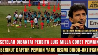 Cek Fakta: Sudah Diumumkan, Inilah 9 Pemain Dicoret Pelatih Persib Bandung Luis Milla