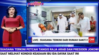 CEK FAKTA: Ibu Ida Dayak Tak Kuasa Mengobati Pangeran Arab hingga Menjerit Kesakitan?