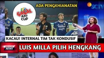 CEK FAKTA: Pengkhiantan di Persib Bandung, Luis Milla Pilih Hengkang Musim Depan, Berikut Faktanya!