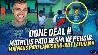 CEK FAKTA: DONE DEAL! Matheus Pato Resmi Gabung Persib Bandung