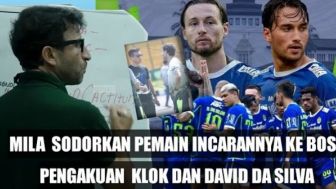 Cek Fakta: GERCEP! Luis Milla Sodorkan Nama Pemain Baru ke Bos Persib, David da Silva dan Marc Klok Beri Komentar?