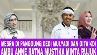 Cek Fakta: Sadar Diri, Anne Ratna Mustika Minta Rujuk dengan Dedi Mulyadi?