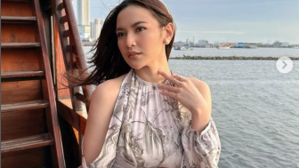 Mahalini Unggah Foto Cantik di Kapal Bikin Netizen Terpesona, Pacar Rizky Febian Disebut Mirip Bule