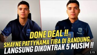 CEK FAKTA: Shayne Pattynama Resmi ke Persib Bandung, Langsung Dikontrak 5 Musim