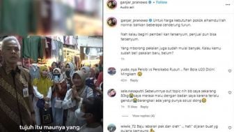 Jalan-jalan ke Pasar Kliwon, Ganjar Pranowo: Sudah Mulai Banyak yang Beli Baju Lebaran