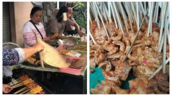 Wow! Pedagang Sate Susu atau Sate Payudara di Kampung Jawa Denpasar Tembus Omzet Rp10 Juta saat Ramadan