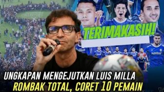 CEK FAKTA: Rombak Total! Coret 10 Pemain Persib Bandung, Luis Milla Ungkap Hal Mengejutkan?