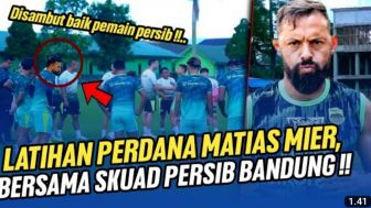 CEK FAKTA: Latihan Perdana, Matias Mier Resmi Bergabung Bersama Persib Bandung