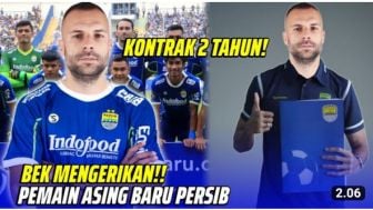 CEK FAKTA: Bek Asing Mengerikan Asal Serbia Gabung Persib Bandung