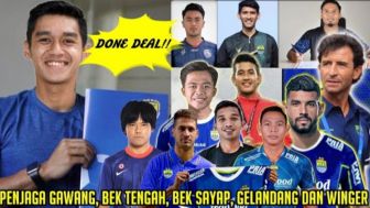 CEK FAKTA: Transfer Mengerikan! 12 Pemain Melamar ke Persib Bandung, 5 Diantaranya Sudah Diterima?