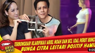 CEK FAKTA: Klarifikasi Ariel Noah Soal Perut Buncit BCL, Bunga Citra Lestari Positif Hamil