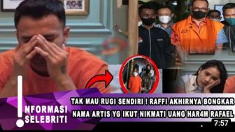 CEK FAKTA: Raffi Ahmad Emosi, Bongkar Nama Artis yang Ikut Nikmati Uang Haram Rafael Alun