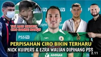 CEK FAKTA: Tangis Haru! Ciro Alves Berpisah dengan Persib Bandung, Nick Kuipers & Ezra Walian Merapat ke PSS Sleman?