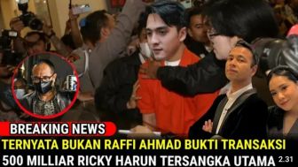 CEK FAKTA: Ternyata Bukan Raffi Ahmad, Ricky Harun Tersangka Utama Sosok Inisial 'R' Kasus Rafael Alun?