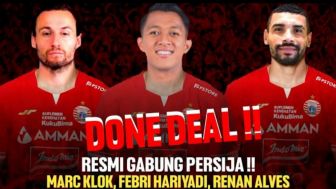 CEK FAKTA: Marc Klok, Febri Haryadi, dan Renan Alves Resmi Gabung Persija?