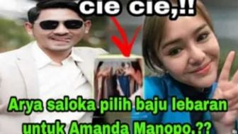 Cek Fakta: Arya Saloka Terciduk Lagi Pilih Baju Lebaran untuk Amanda Manopo, benarkah?