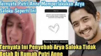 Cek Fakta: Arya Saloka Tidak Betah di Rumah dengan Putri Anne karena Amanda Manopo, Benarkah?