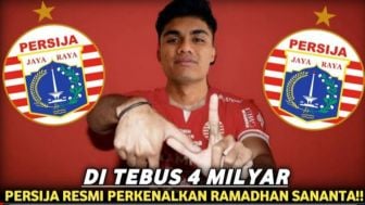 CEK FAKTA: Welcome! Ditebus Rp4 Miliar, Persija Jakarta Resmi Perkenalkan Ramadhan Sananta?