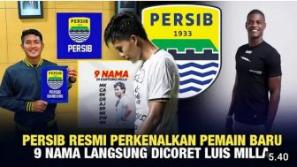 Cek Fakta: Gercep! Persib Bandung Resmi Perkenalkan Amunisi Baru, 9 Pemain Inti Dicoret Luis Milla