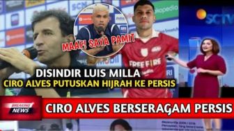 Cek Fakta: Disindir Luis Milla! Striker Persib Ciro Alves Hijrah ke Persis Solo?